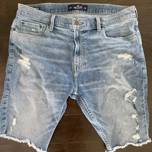 Hollister - Mens Skinny Denim Shorts